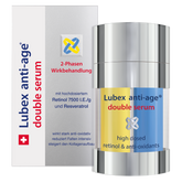 Texture of Lubex anti-age Double Serum – oil and water phases combine for targeted anti-age performance